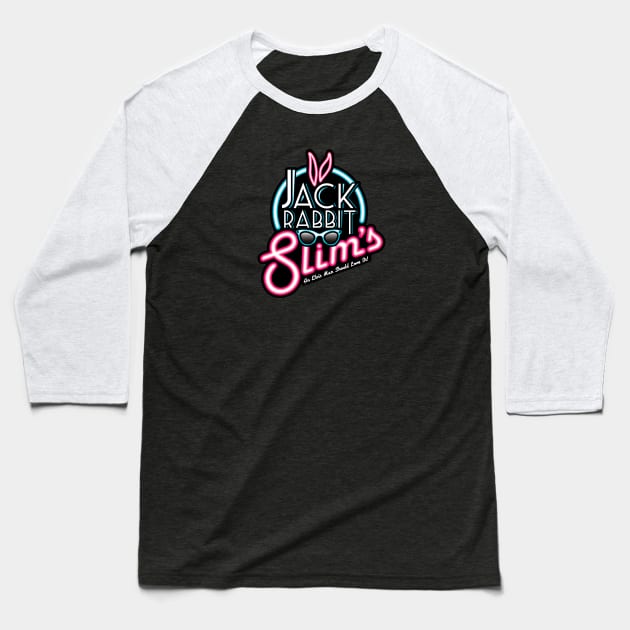 Jack Rabbit Slims (2021 version) Baseball T-Shirt by SaltyCult